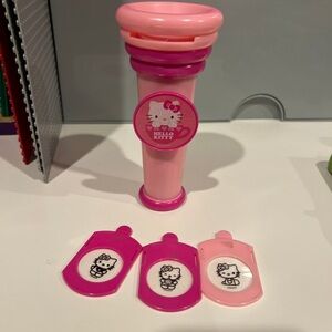 Hello kitty toy projector flashlights with hello kitty image discs